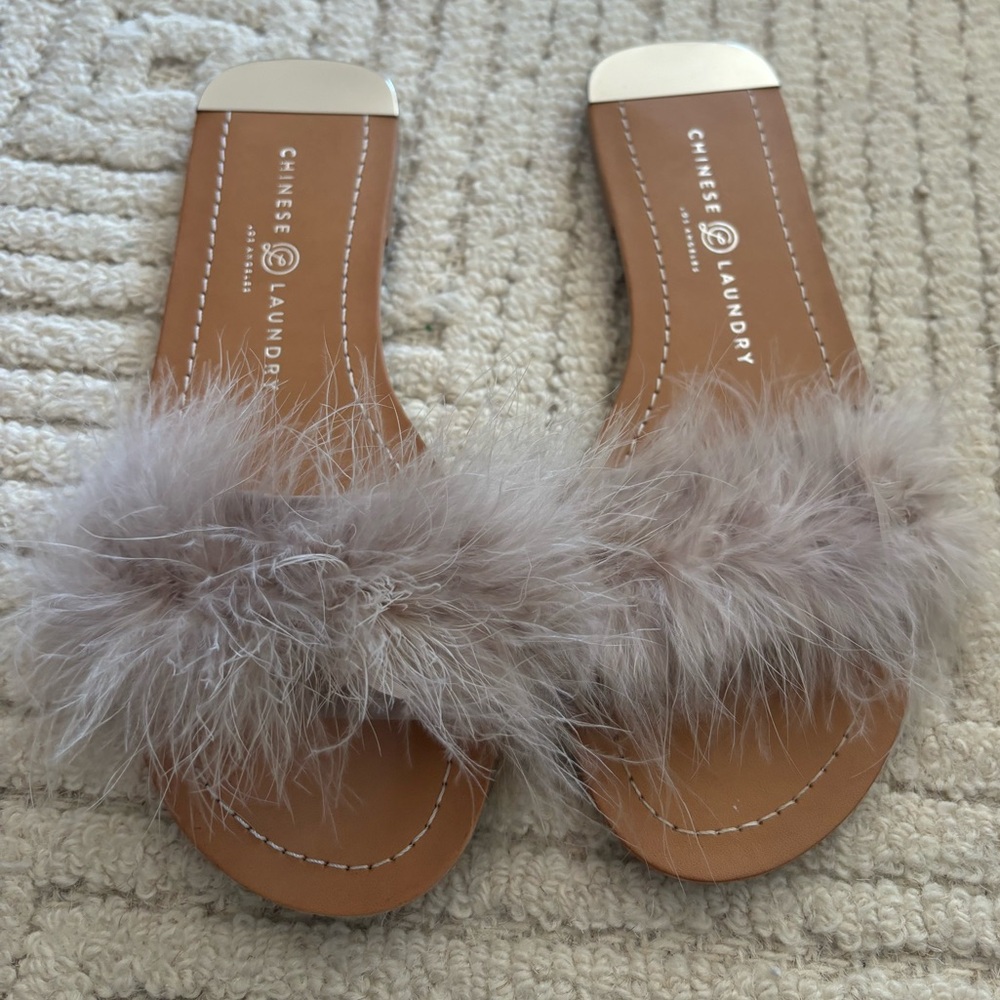 Chinese Laundry Feather Sandals